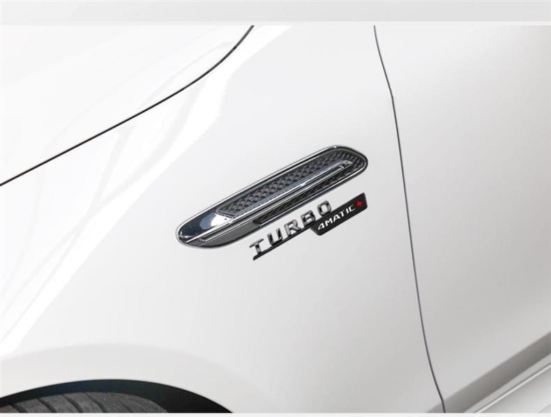 Mercedes-Benz GT50 GT53 G63S modified side fender decals, AMG rear emblem, car logo, letter decals, and word decals