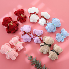 Bear Towel Wholesale Souvenirs, Wedding Return Gifts, Pineapple Check Towels, Bear Wedding Shop, Holidays, Birthday Gifts