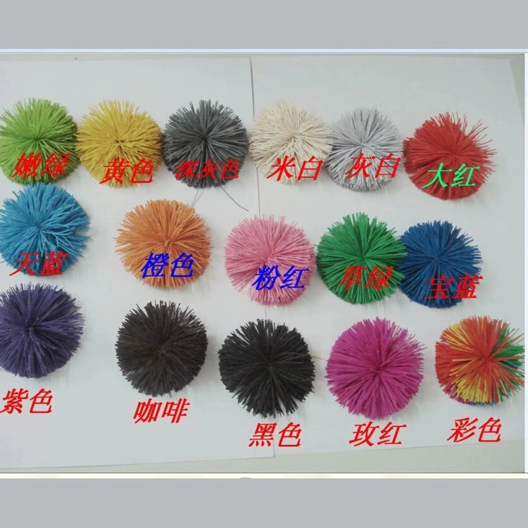 [Последнее специальное предложение] Мяч с резиновой лентой Мяч с резиновой лентой Мешок с песком Силиконовый пушистый мяч Резиновый шелковый пушистый мяч