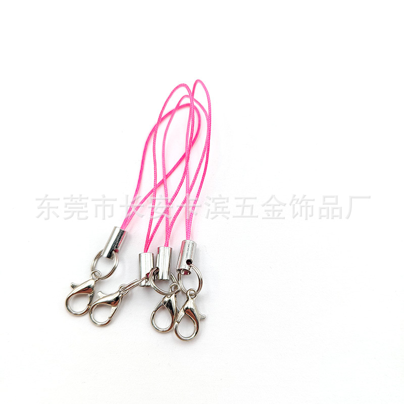 03 [Plum Red] 12 Lobster Buckle Hanging Rope