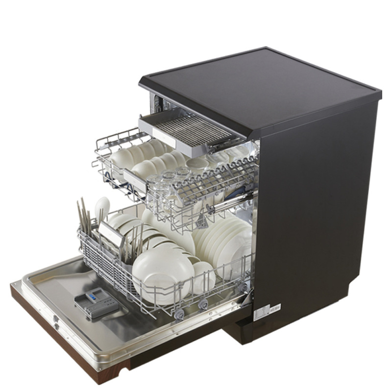 デシチュ ディッシュウォッシャー 自立型 埋め込み両用 V18セット 消毒・乾燥予約機能付き トリプルスプレー階層式洗浄|undefined
