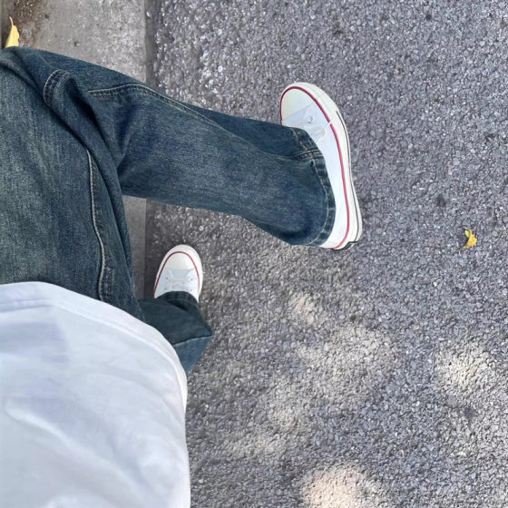 American Style Retro Blue Jeans Men's vintage Straight Leg Pants High Street Trendy Brand Ins Yuppi Handsome Superior Superior Sense Scrooge Pants
