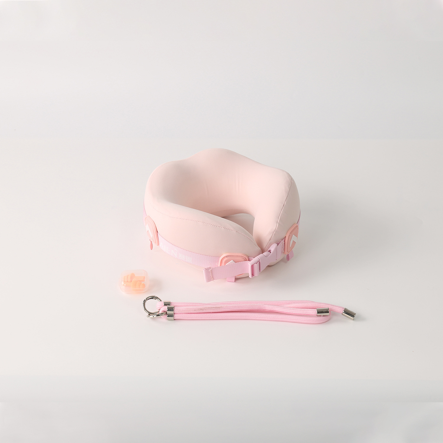 almohada de cuello para niños almohada de memoria de algodón tipo U almohada de viaje para padres e hijos