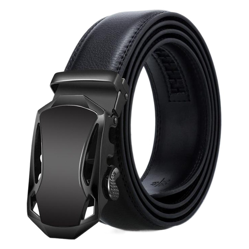 Dandali cuero de los hombres cinturón de hebilla automática de los hombres casuales cinturón de negocios de vaca suave pantalones cinturón ventas directas de fábrica