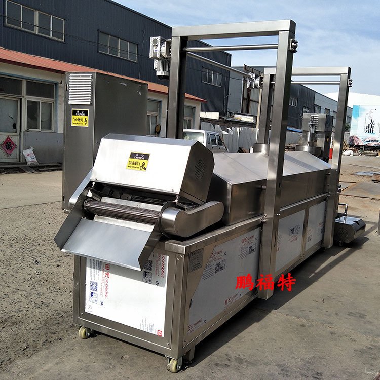 福建电加热炸鱼油炸机、炸苗条鱼油炸机、炸鳕鱼油炸机1