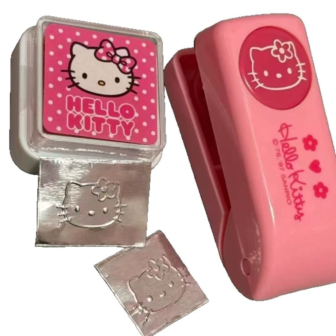 Hello Kitty, металлоштампующая машина, дырокольщик, милый печать