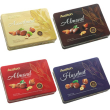 马来西亚进口欧舒丹扁桃仁牛奶巧克力300g 一箱12盒  年货礼盒