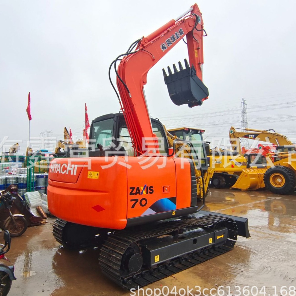 Excavadora de ocasión Hitachi 70 excavadora de ocasión modelo Hitachi 120/200/240 de segunda mano