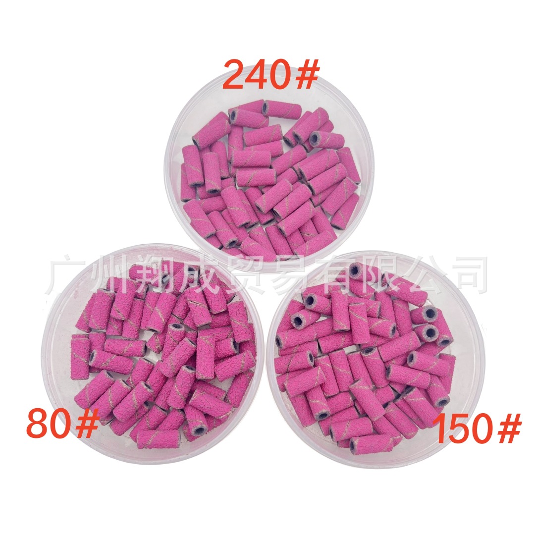 Internet celebridad anillo de arena de uñas de tamaño pequeño rodamiento mini conjunto anillo de arena núcleo del eje manicura removedor de uñas cabeza de molienda 3,1mm