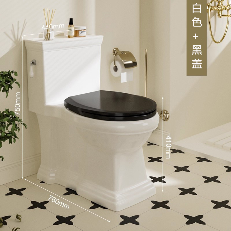 Europa y los Estados Unidos CUPC retrógrado francés inodoro doméstico europeo tipo sifón cerámico americano asiento de inodoro transfronterizo