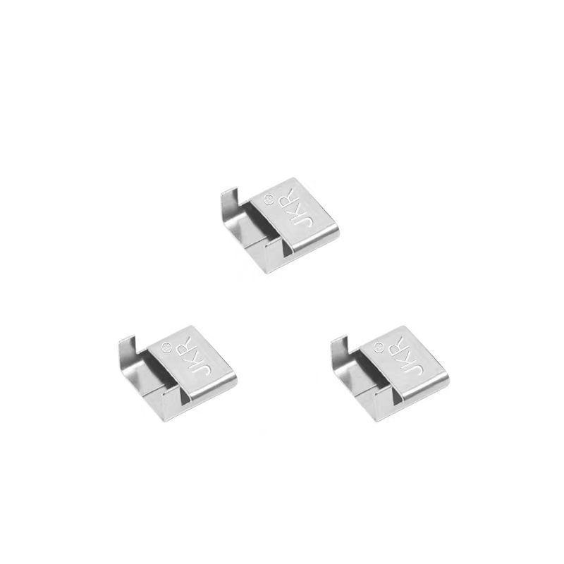 捷凯锐304 L型不锈钢扎带扣 不锈钢电缆线盘带扣耐温防腐束线扣