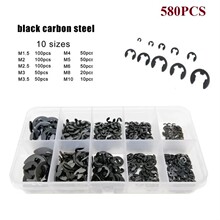 580PCS ��ɫ/̼��_��E�͓�ȦE�ۿ��ɉ|ȦM1.5-M10 10�NҎ��