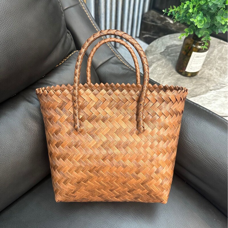 New Material Women's Woven Bag Handbag Souvenir Basket Holiday Gift Basket Tote Bag Manufacturer Wholesale New Material Women's Woven Bag Handbag Souvenir Basket Holiday Gift Basket Tote Bag Manufacturer Wholesale