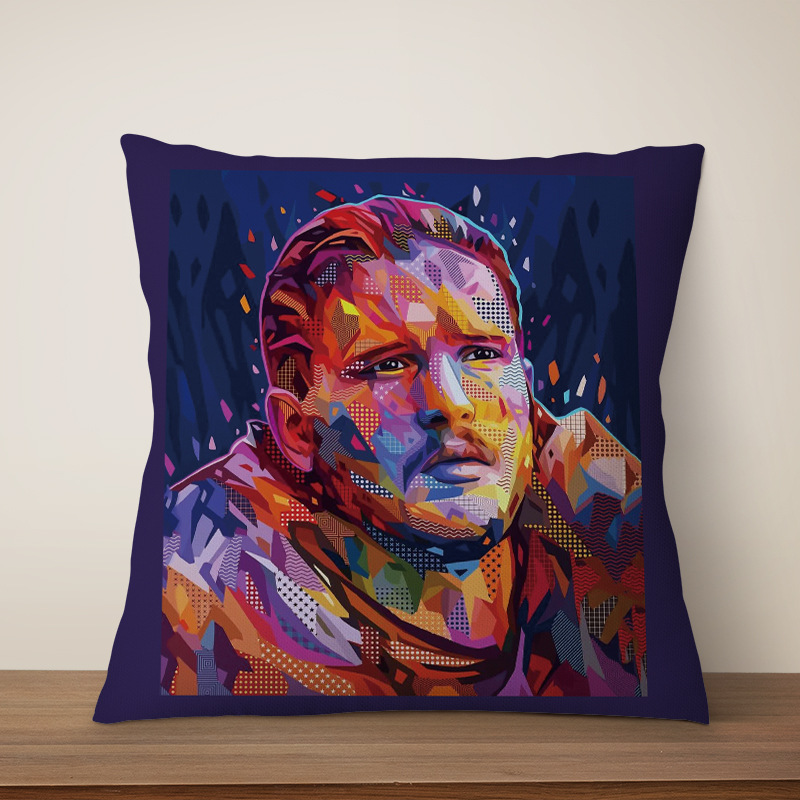 Pop Art Star Kudde - Modern Soffkudde från Tillverkaren