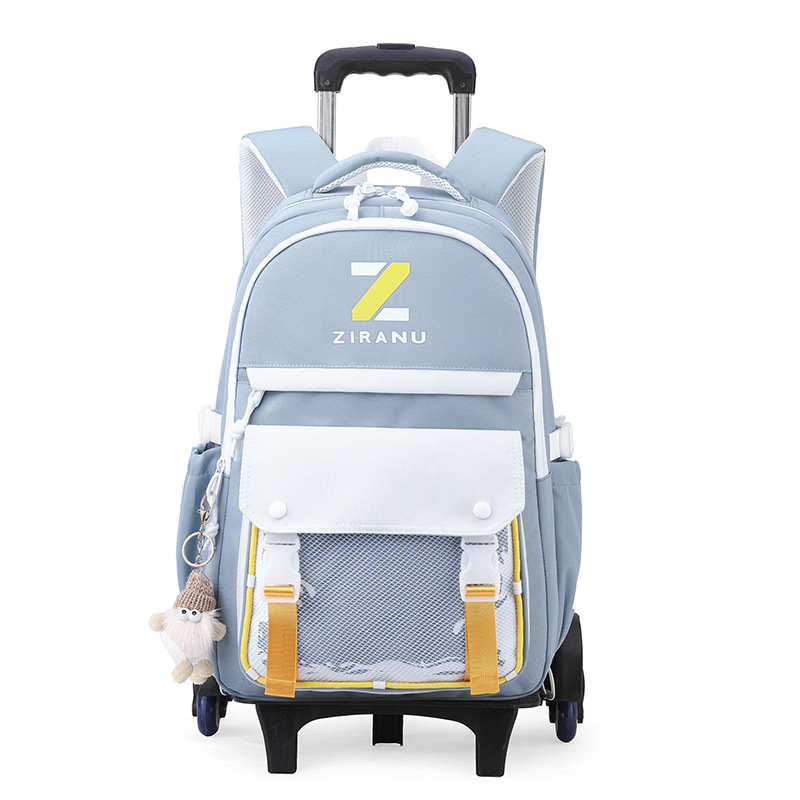 Mochila de pescado natural de gran capacidad para estudiantes de secundaria que escaleran escaleras en venta transfronteriza para estudiantes de primaria.