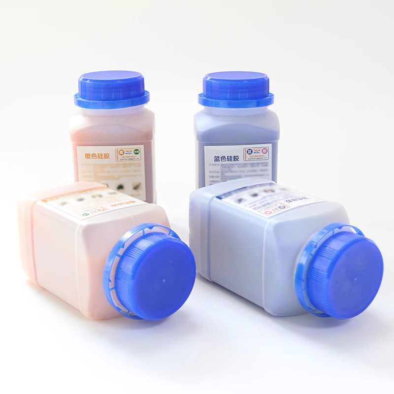 ボトル入り変色シリカゲル乾燥剤再利用可能な乾燥セット 500 グラム顆粒食品吸湿剤防湿剤|undefined