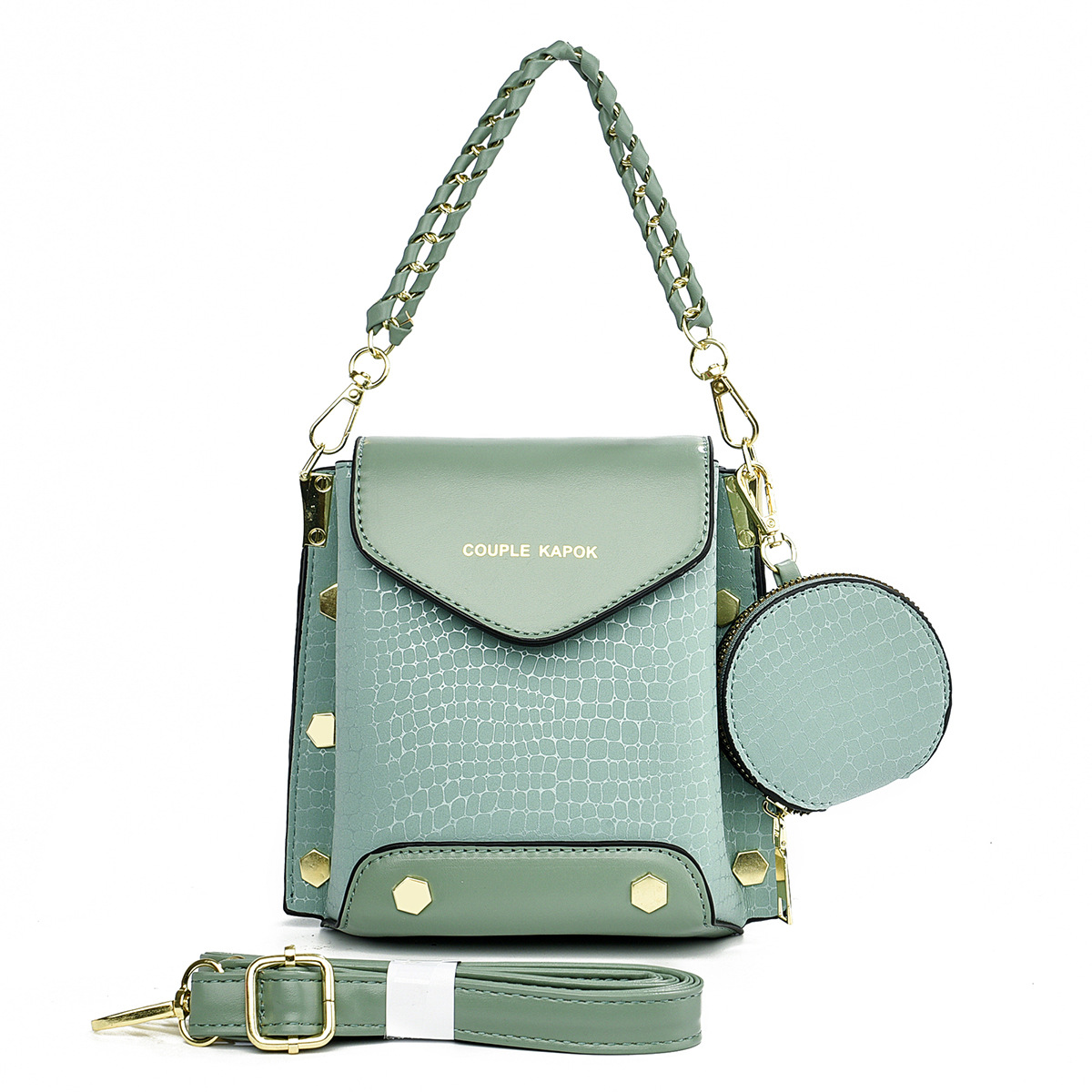 Exquisita bolsa cuadrada 2025 nuevo mini bolso de moda versátil bolso de hombro mochila casual bolsas transfronterizas