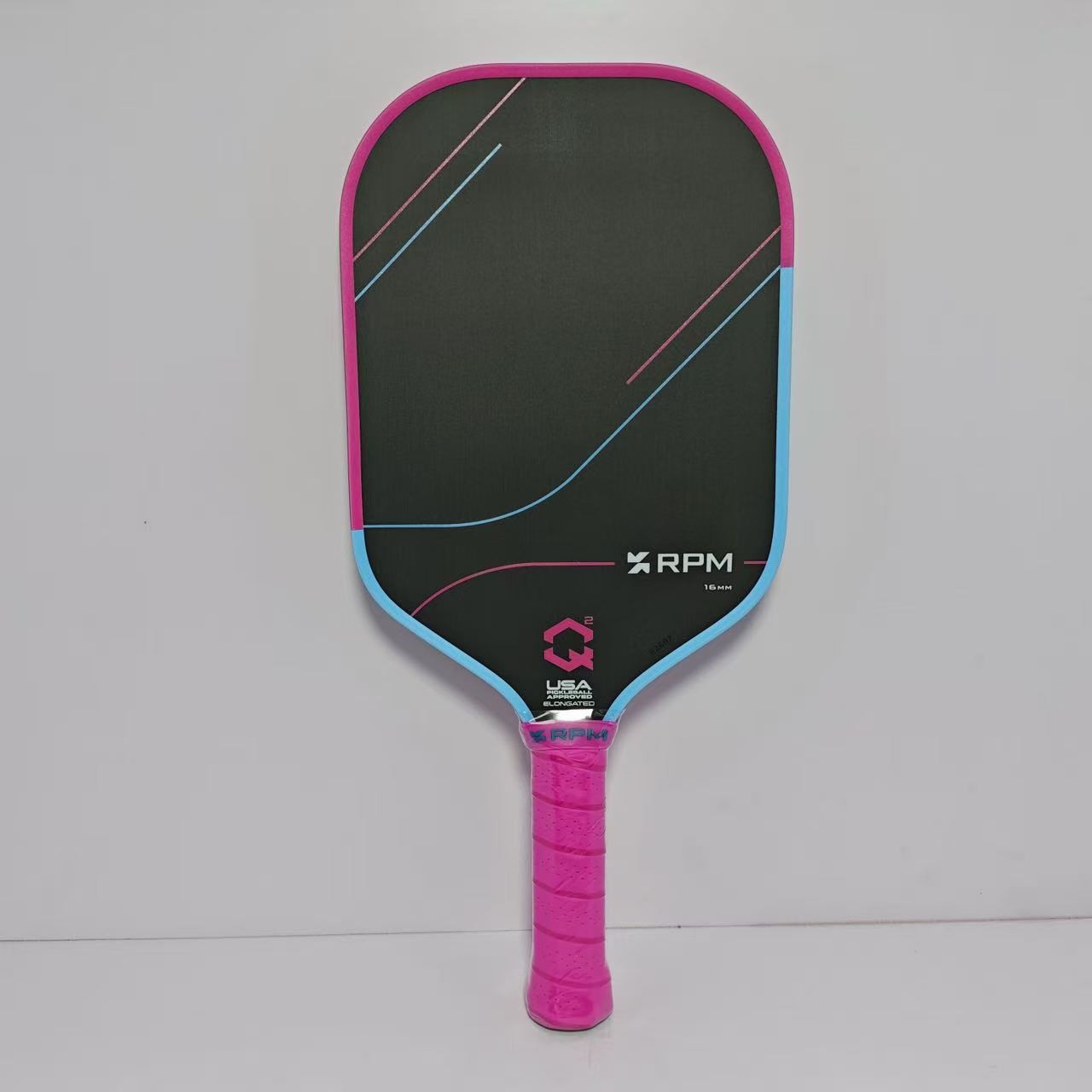 RPM candy-colored carbon fiber hot-pressed one-piece pickleball racket
