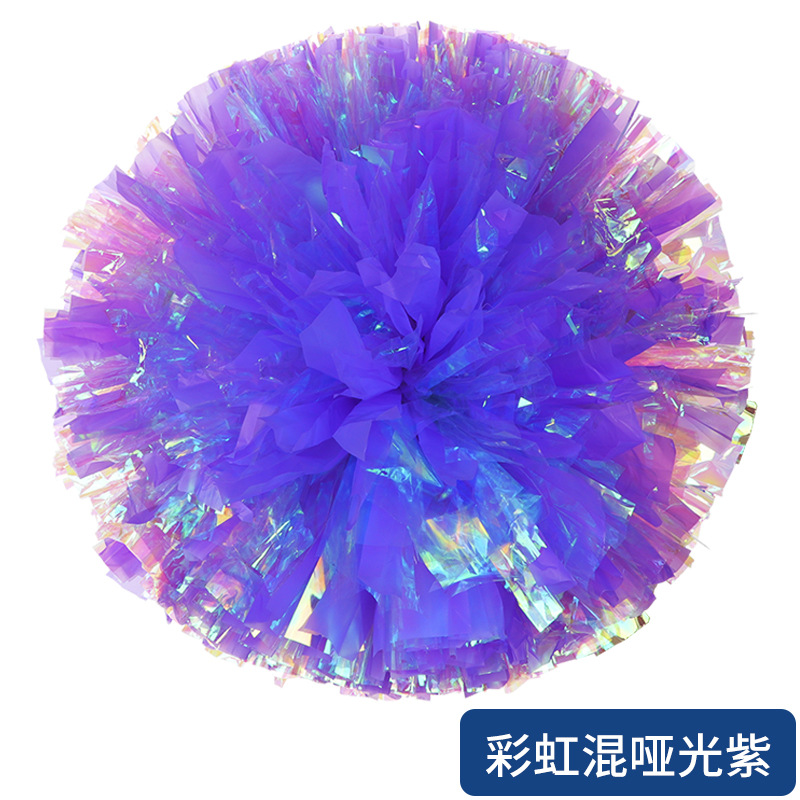 Porristas Bola de flores porristas mano flor mano sacudida flor danza rendimiento mano flor porristas flor bola de color rendimiento