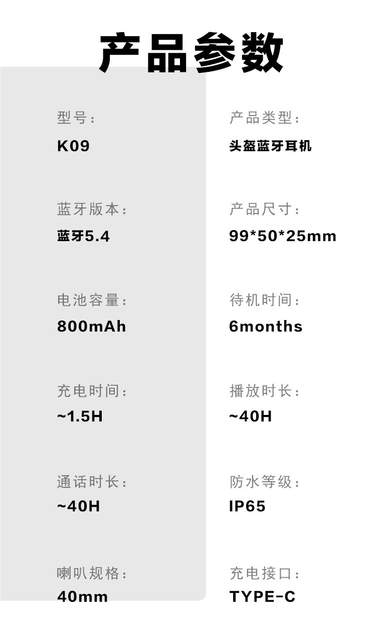 Helmet Bluetooth Headset Motorcycle Half Helmet Takeaway Rider Riding Long Endurance Intercom Motorcycle Full Helmet Built-In Headset