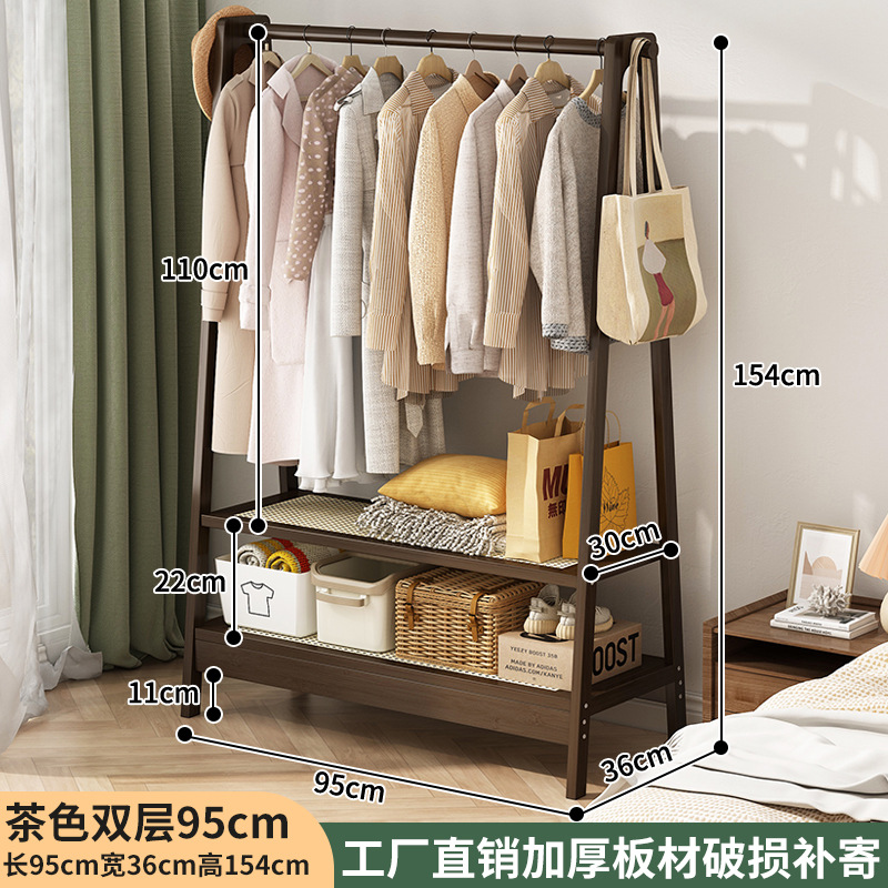 percha de ropa simple de piso vertical percha de ropa doméstica de dormitorio para almacenar y organizar percha de ropa tipo A percha de sombrero