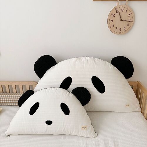 Korean Instagram quilted large backrest 100% cotton washable bed head cushion backrest dumpling pillow waist support removable throw pillow