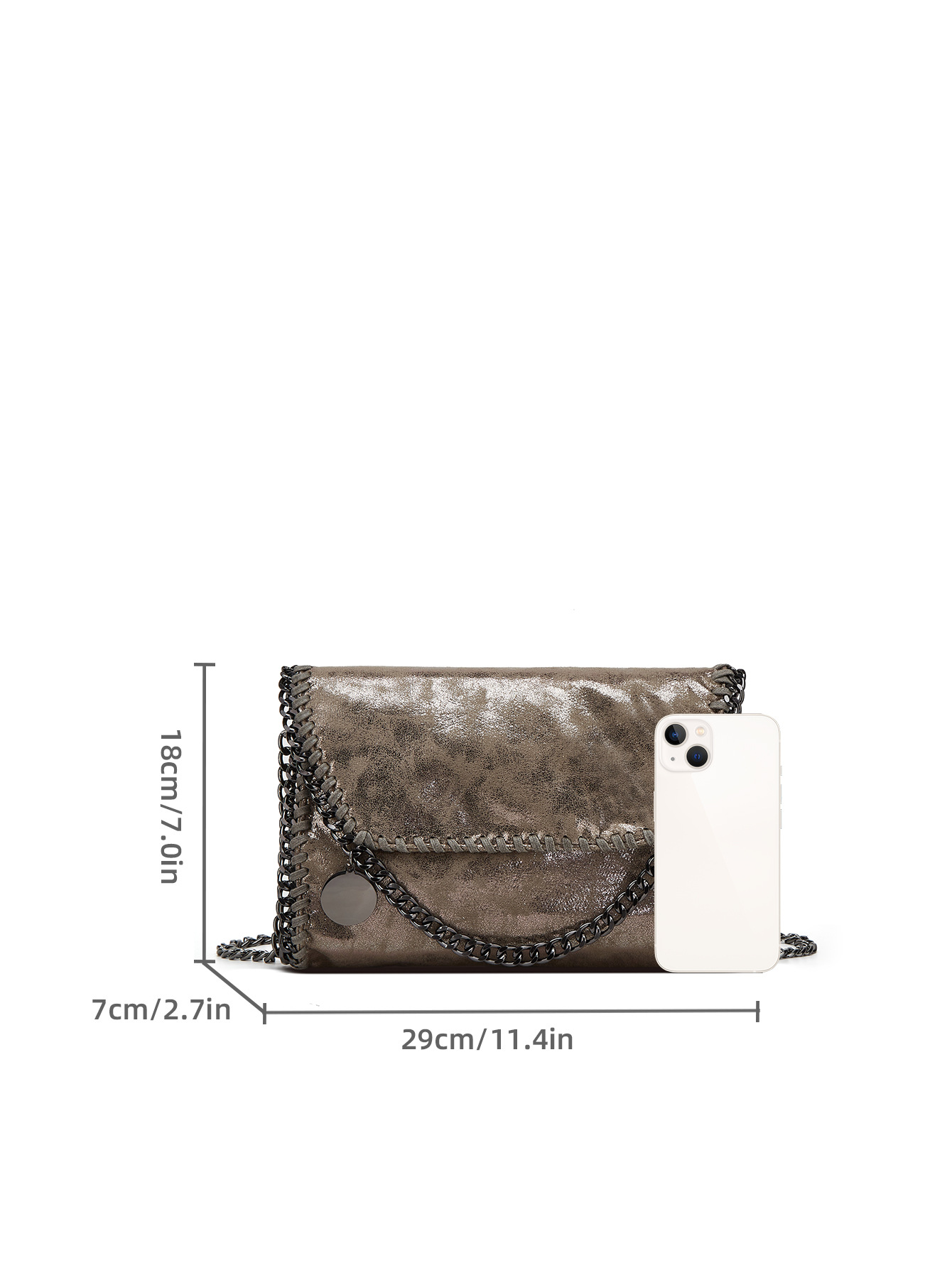 360g Weight Polyester Cotton Lining Material Zipper Closure Type Single Shoulder Strap Strap Type Shoulder Bag Bags Type Casual, Party, Street Occasion Polyester Material Solid Color Pattern All Seasons Season Women's Gender Elegant, Streetwear Style Square Shape Small Size Women's Small Polyester Solid Color Elegant Streetwear Square Zipper Shoulder Bag 28