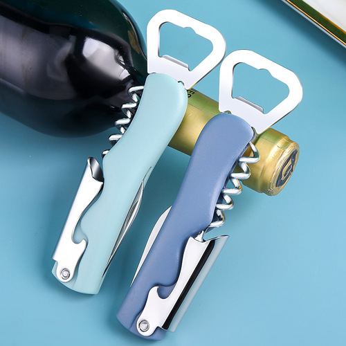 Multifunctional bottle opener 4-in-1 hippocampus knife creative wine bottle opener red wine opener multi-purpose bottle opener wholesale