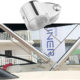 Marine stainless steel 316 sliding cap yacht awning fixed connector mirror polished sliding sleeve marine hardware