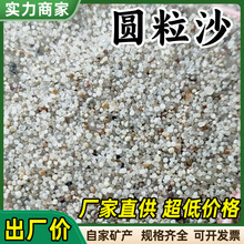 圆粒沙子儿童娱乐圆粒砂人造沙滩无尘海沙白沙子石子水洗小圆粒沙