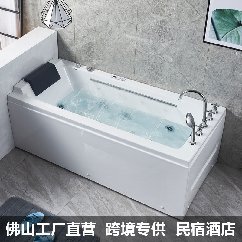 Acrylic Bathtub with Constant Temperature, Whirlpool Massage, Hotel Bathtub, Home Bathing Tub, Japanese-Style Deep Soaking Bathtub for Small Apartments Acrylic Bathtub with Constant Temperature, Whirlpool Massage, Hotel Bathtub, Home Bathing Tub, Japanese-Style Deep Soaking Bathtub for Small Apartments