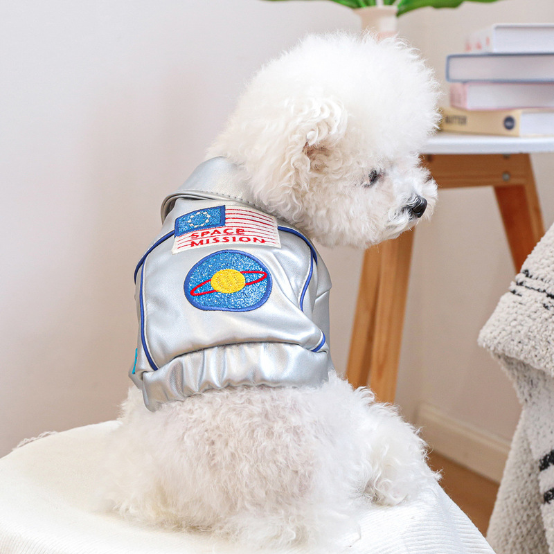 Petcircle Pet Puppy and Cat Clothes Cute Small Dog Autumn and Winter Stylish Astronaut Jacket