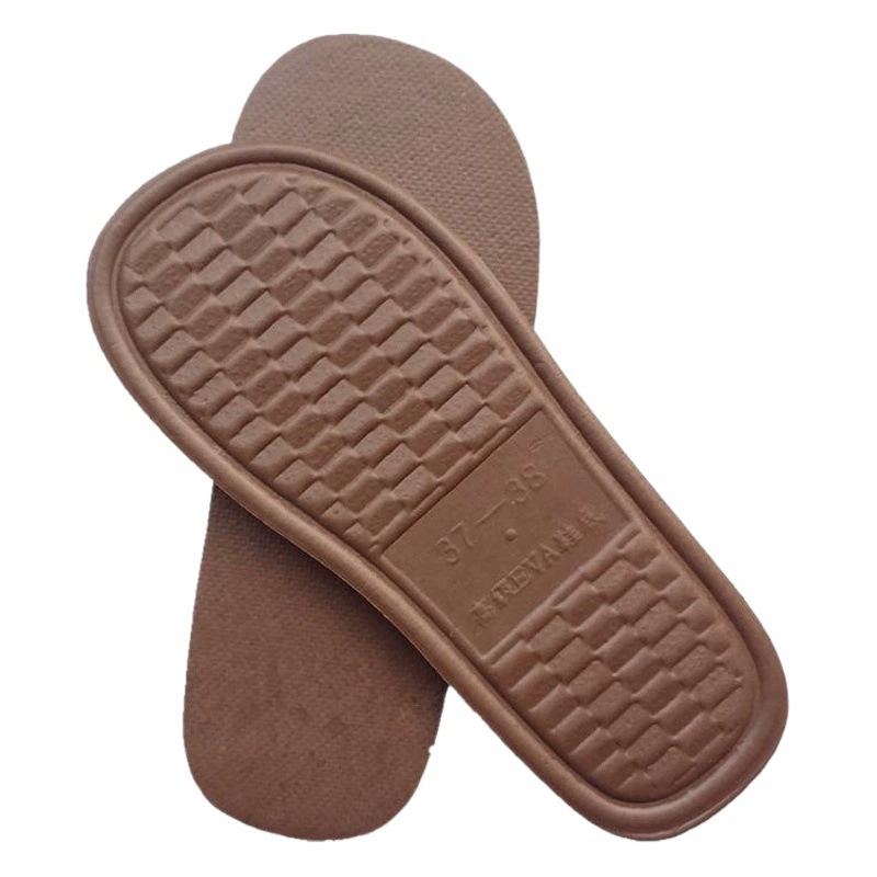 . Тапочки с круглым носком из пеноматериала Экстра-толстые мужские и женские тапочки снизу домашние тапочки ручной работы плетеная вязаная обувь нескользящая подошва тапочек