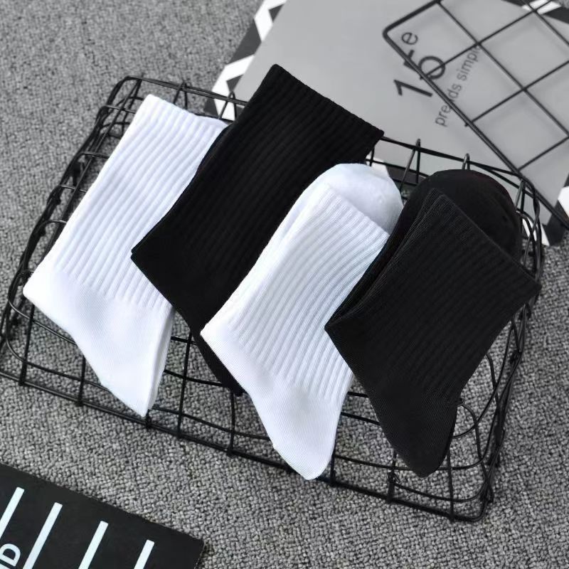 Calcetines unisex deportivos transpirables de algodón