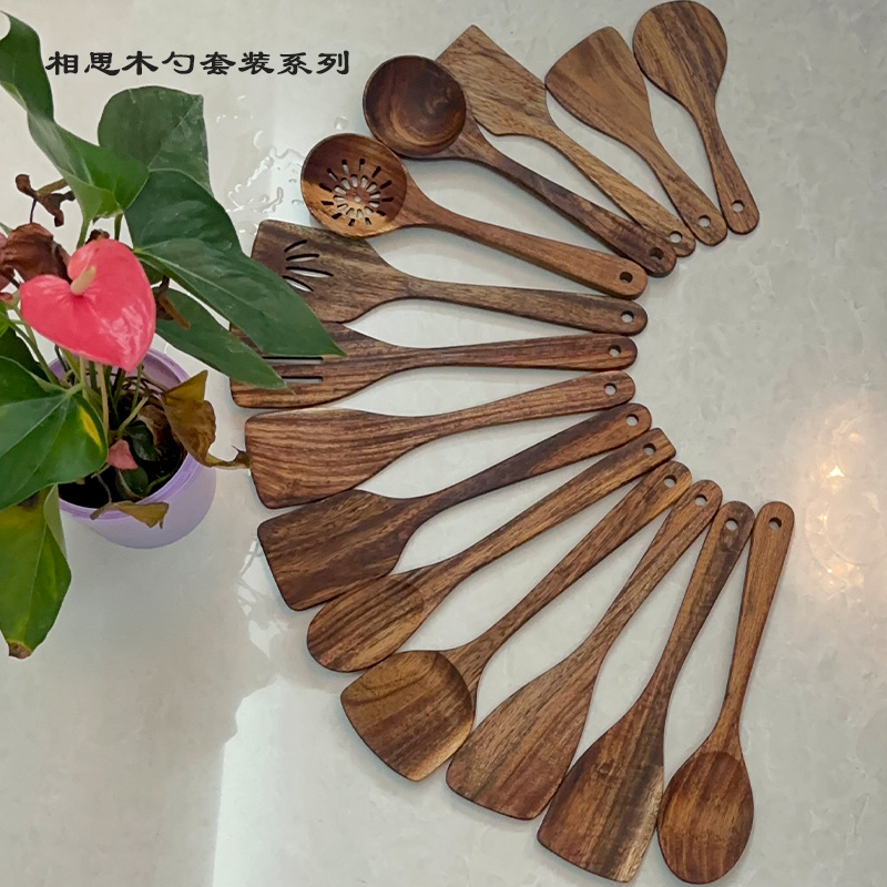 相思木铲勺厂家木制实木批发家用厨房厨具相思木