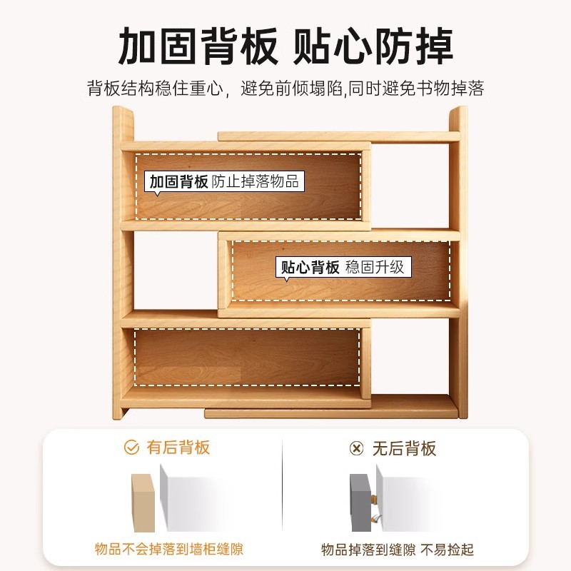 Estante de piso estante de libros simple sala de estar estante de almacenamiento multicapa estante de escritorio telescópico integrado armario de esquina