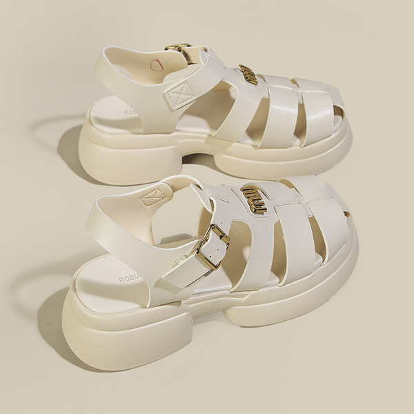 Summer woven sandals