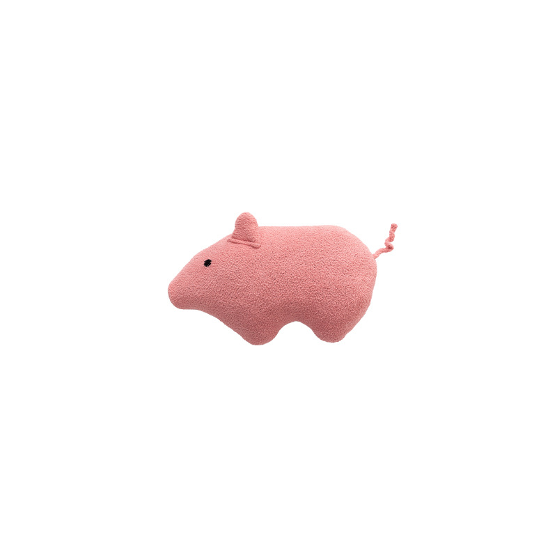 핑크돼지 반벨벳 특수형 베개 (35*57cm)