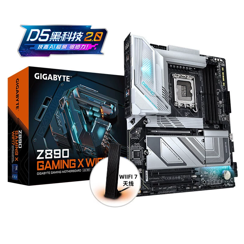Материнская плата Gigabyte X Z890 GAMING X WIFI7 DDR5 для ПК, для процессора LGA 1851