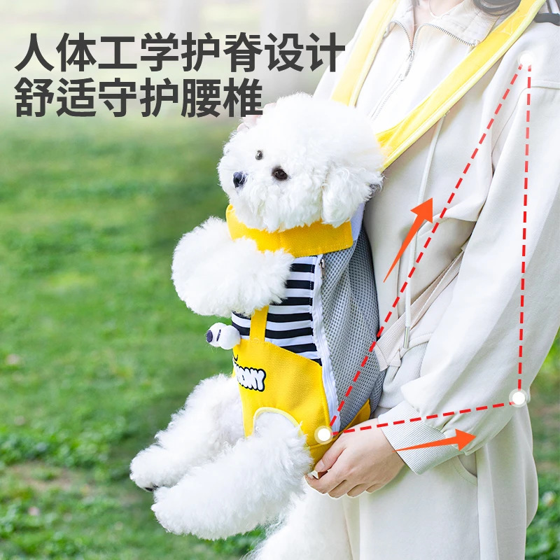 狗狗猫咪外出双肩包胸前背包宠物背包背狗神器猫犬随行户外便携包|undefined