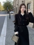 两件气质法式秋冬季套装裙