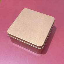 正方形马口铁盒子结婚喜糖盒婚礼包装礼盒小收纳盒糖果U盘包装盒
