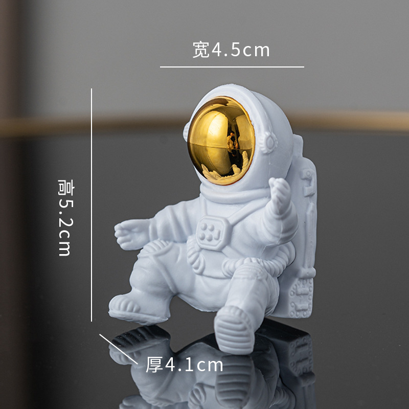 新しい宇宙飛行士の装飾品宇宙飛行士の装飾部屋の装飾デスク小さな家具工場卸売子供の日のギフト|undefined