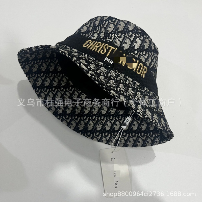 12 Embroidery Fisherman Black