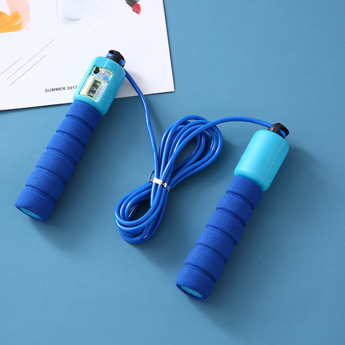 Skipping rope for adults, children, kindergarten, primary school students, adjustable beginner physical education exam, counting skipping rope for boys and girls