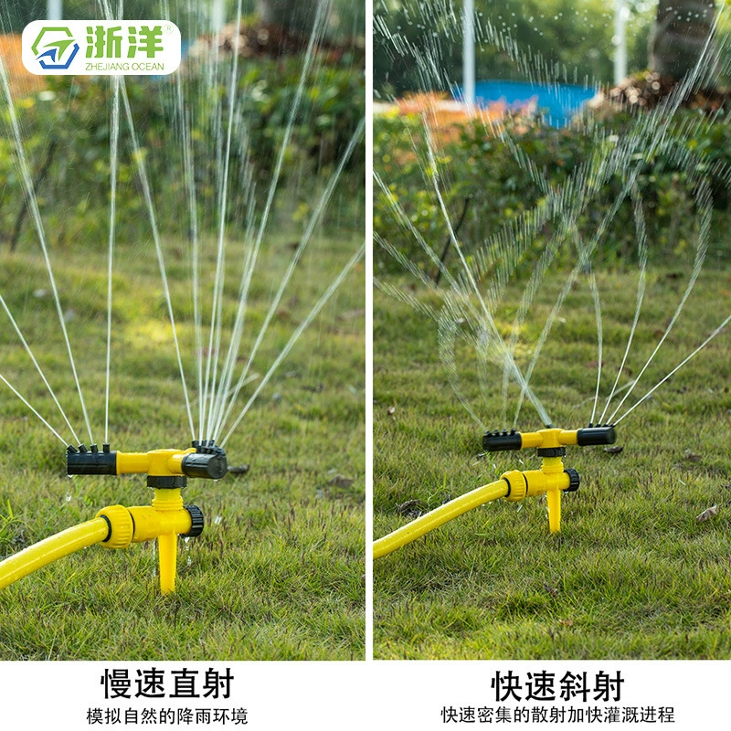 Автоматический спринклер для полива цветов и овощей, инструмент для полива, вращающаяся на 360 градусов спринклерная головка для сельскохозяйственных садов и огородов
