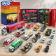 Children's alloy fire truck toy boy simulation engineering truck suit ladder military tank car