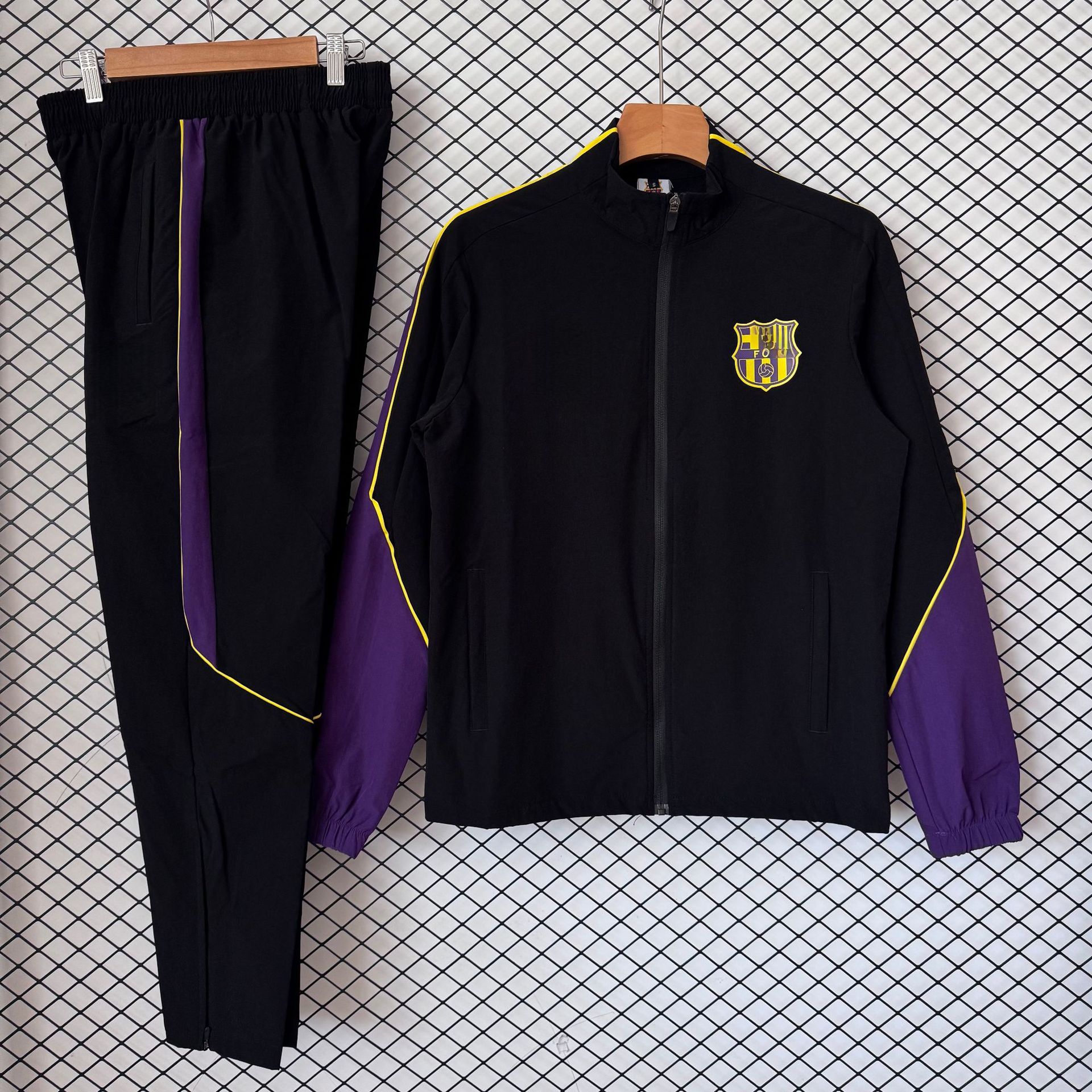 Nike FC Barcelona x Kobe Bryant Tracksuit Set 2-Piece Black Purple