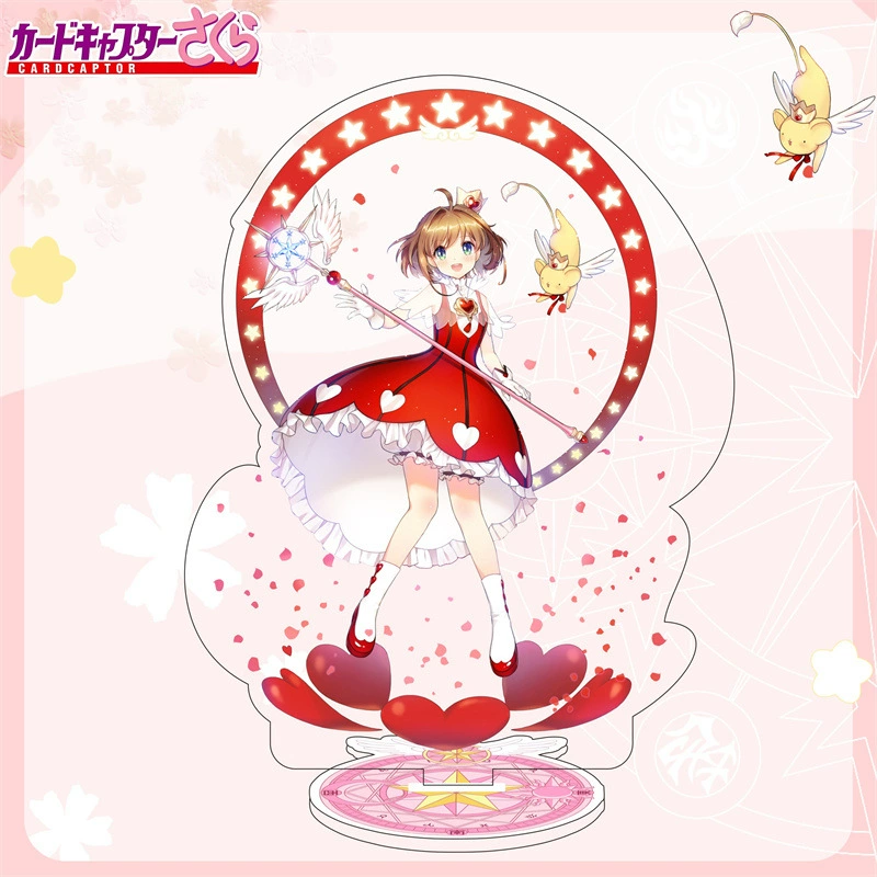 Акриловая фигурка (Lidi Datai) Sakura 2D печать, большая подставка для показа