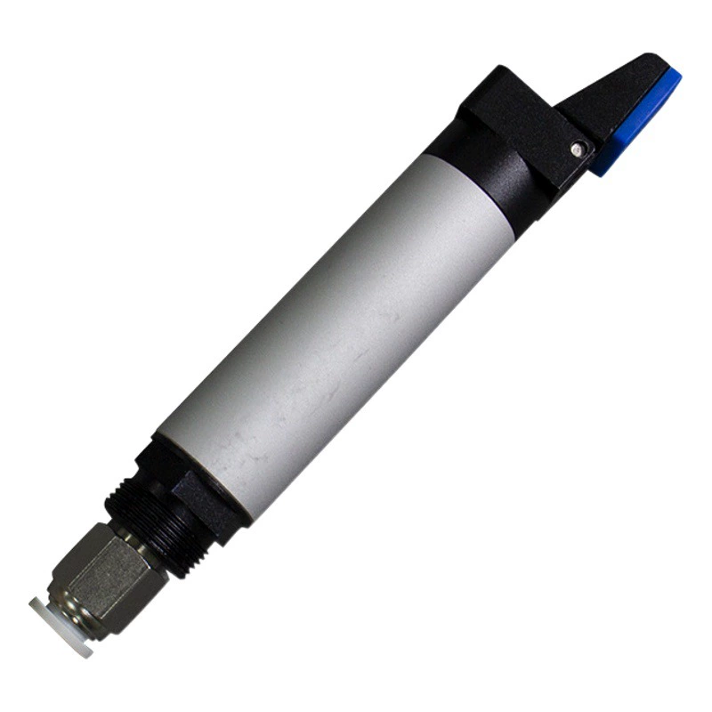 Цилиндр с циферблатом с одним пальцем Работа с коническим пневматическим трубным соединительным зажимом OFR20-95 воздушный зажим для пальца gimatic